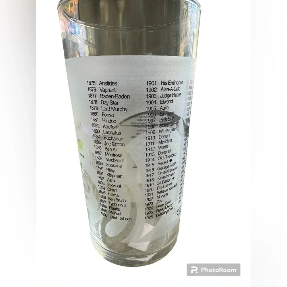 Kentucky Derby 131 2005 souvenir glass collectible horse racing Churchill Downs